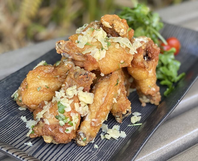 truffle parmesan chicken wings