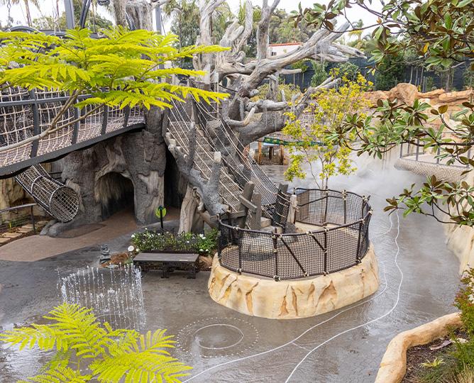 San Diego Zoo play area